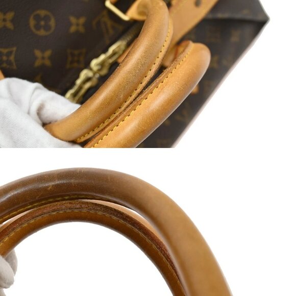 LOUIS VUITTON Travel Hand Cruiser Bag 40 Monogram Leather Brown M41139 75KB281 - Picture 8 of 16